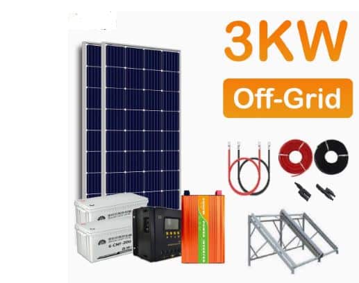 Off-Grid Solar System Kit 3kW